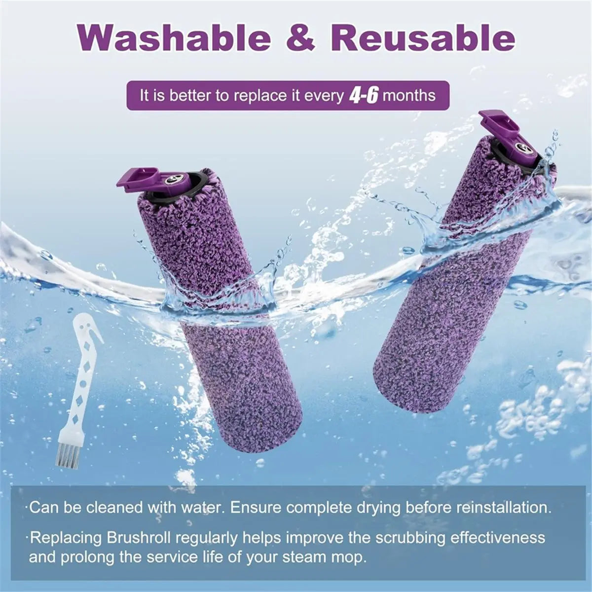 All-in-One Hard Floor Steam Mop